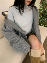 [UNISEX] フロームミックスフードコートジャケット