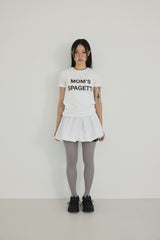 MOMS SPAGETTI EDIT TEE ( WHITE )