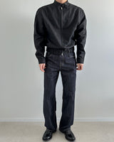 linen rider jaket
