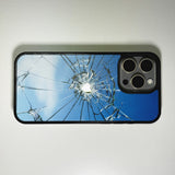 Crack of Sky Bumper Mirror Phone Case (Mirror)