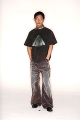 BLACK DREAM VINTAGE WASHED T SHIRT