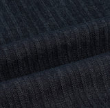 Chase Herringbone Wide Denim Pants
