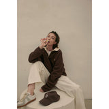 Small Huke Logo kara MTM (Brown)