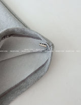 Punching eyelet string wide pants