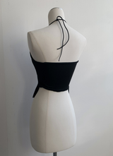 General Shirring Strap Top (Black)
