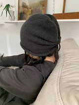 SHIRRING WOOL BEANIE (4C)
