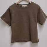 プレーンナッピングピーチショートスリーブTシャツ