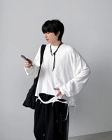 グリクダメージ長袖Tシャツ