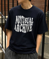 ウェービーロゴオーバーフィットTシャツ - 4COLOR