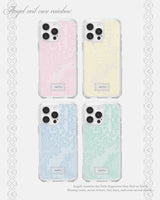 Angel Veil Lace Gel Hard Phone Case