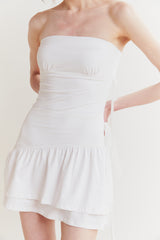 ベラチューブドレス white