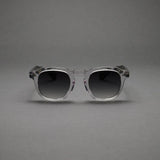 Vatic Vintage Optical Soto Crystal Pure / Black 8mm Thick-cut acetate frame glasses