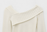 [MADE] Easy Off Shoulder Knit