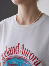 Mozz Crack Print Short Sleeve T-shirt
