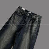 NOS127 Deep Blue Green Wide Denim (XS ~ L)