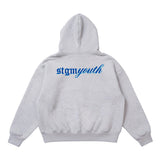 [STGM youth] LOGO HOODIE BRW /  WMG