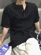 ピート ヘンリーネック ゴルフ 半袖Tシャツ 6C