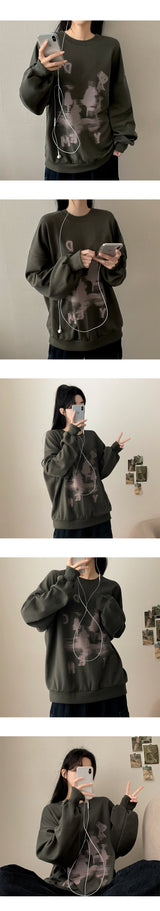 Dinva graphic sweatshirt