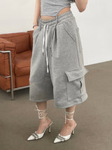 Cubic Bermuda pants