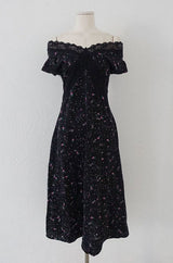 JOUJU LACE FLORAL DRESS
