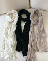 Wrinkle scarf