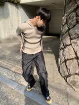 リットウィンヘリンボーンノンフェードバルーンパンツ 2C
