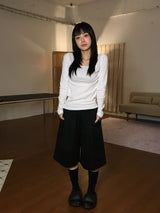 soru basic long T-shirt (3color)