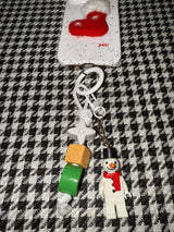 Snowman keyring / TREEFORFIVE345