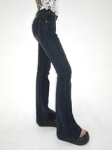 Belt bootcut denim-PT