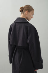 Maxi Trench Coat_Black