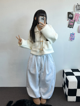 ストリング❤マルチタックバルーンパンツ 🤍5COLOR
