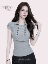 Musette Burton Layered Top