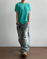 Punch Eyelet Short Sleeve T