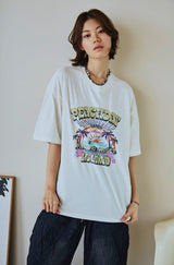 26SS★ピーチ サマー ショートスリーブ Tシャツ