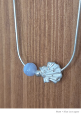 【MADE】リボンシェルネックレス