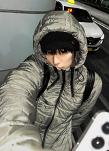 Tech Multi-Zipper Hooded Lightweight Padding
