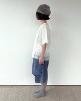 Ruffle Edge Tee (2colors)