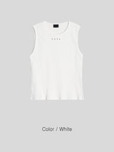 No.1203 stud sleeveless (3color)