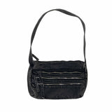 Denim 4 zipper bag