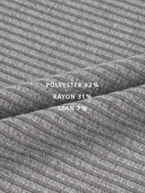 Ribbed Muscle Henley Neck