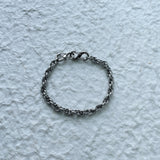 Double Twist Chain Bracelet
