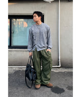 Line Button Knit