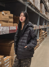 フォビアライトフード軽量パッドジャケット