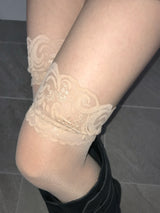 pooming lace color stoking (6 color) 