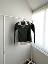 レイヤードカラーTシャツ (2 colors)