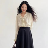 Romantic Rose Pleated Blouse – Perfect for Wedding Guest Outfits