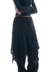 Arvia punching banding skirt