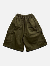 Dumbo Cargo Cotton Bermuda Pants 5C