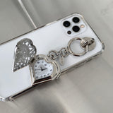 Ethereal Heart Watch Keychain