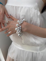 Pearl crochet bracelet